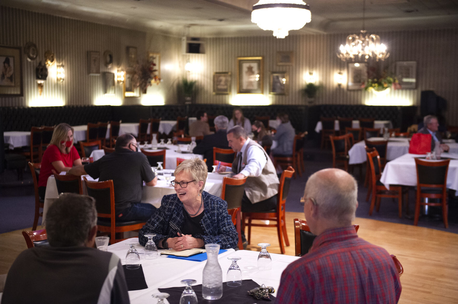 Speed dating, a public policy roundtable with legislative candidates